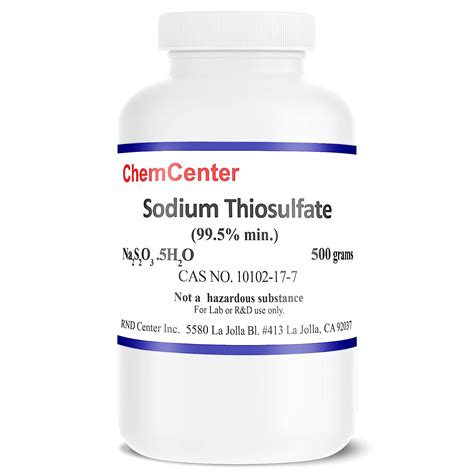 sodium thiosulfate